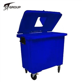 Poubelles extérieures en plastique