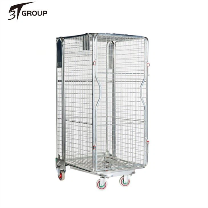 Cage à roulettes à cadre A à 4 côtés