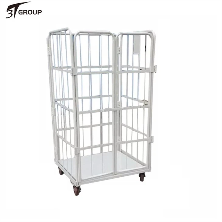 Collapsible 4 sided roll container with 2 doors PRICE