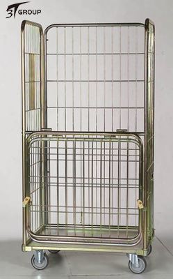 Conteneur pliable en treillis métallique