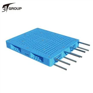 Palette en plastique empilable pour sacs de farine