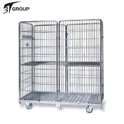 Chariot à cage en treillis métallique