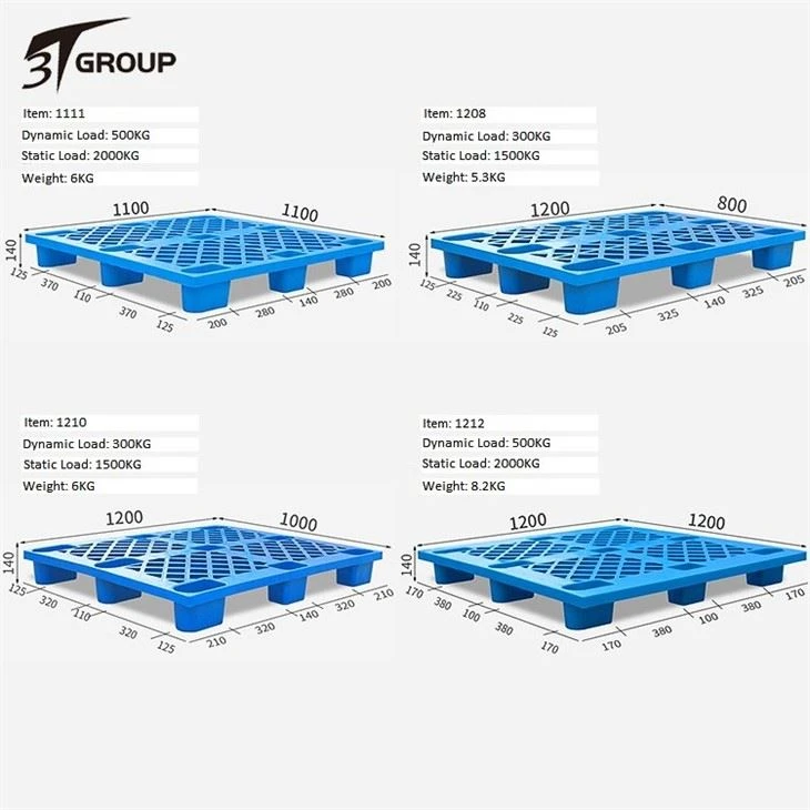 Three Skids Racking Plastic Pallet price